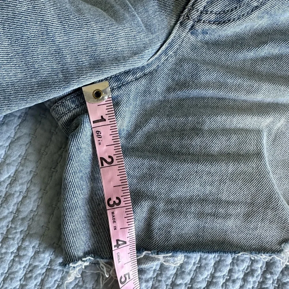 Kut from the Kloth Jane high waist long Jean Shorts